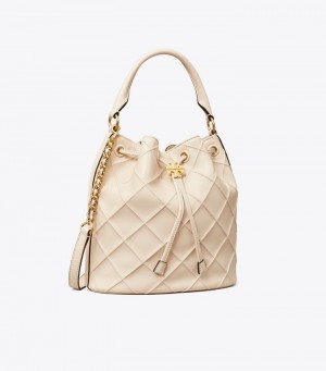 Tory Burch Large Fleming Soft Bucket Bag Dam | OJDKRPV-68