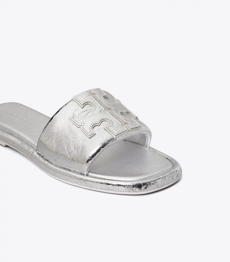 Tory Burch Double T Sport Slide Dam | BQIKFDO-61