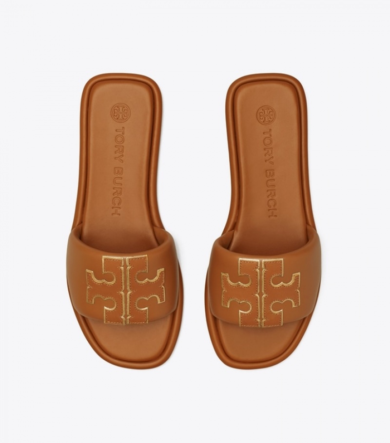 Tory Burch Double T Sport Slide Dam | RQLBVXT-27