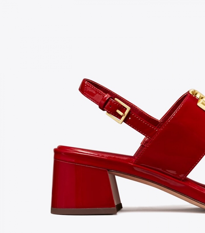 Tory Burch Eleanor Heel Sandaler Dam | SCKJLVQ-83