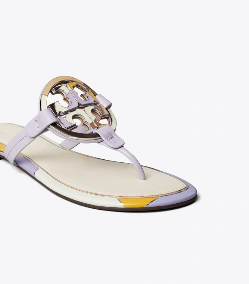 Tory Burch Enamel Miller Sandaler Dam | PDNMRFS-14