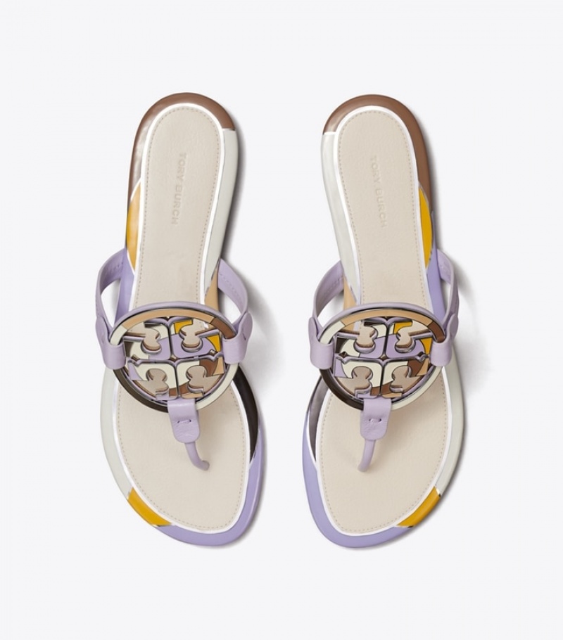 Tory Burch Enamel Miller Sandaler Dam | PDNMRFS-14