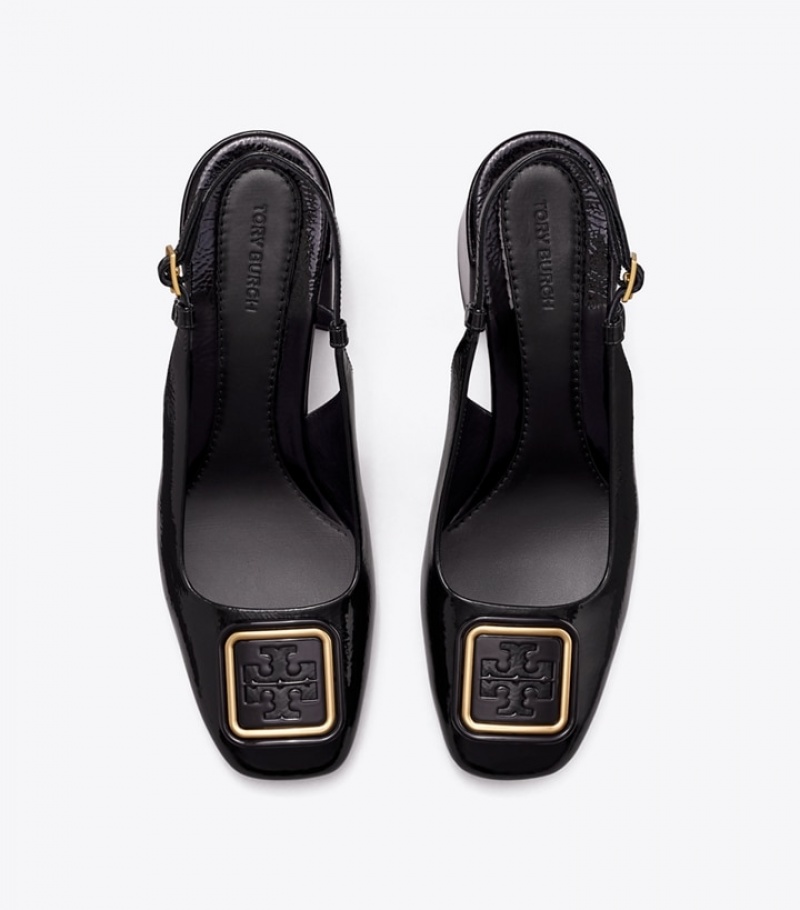 Tory Burch Georgia Bombé Slingback Höga Klackar Dam | KNTYDJB-74