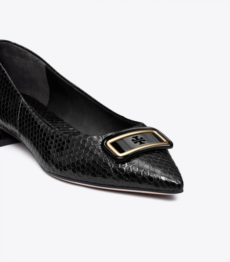 Tory Burch Georgia Pointed Tå Ballets & Flats Dam | FDMVAKS-25