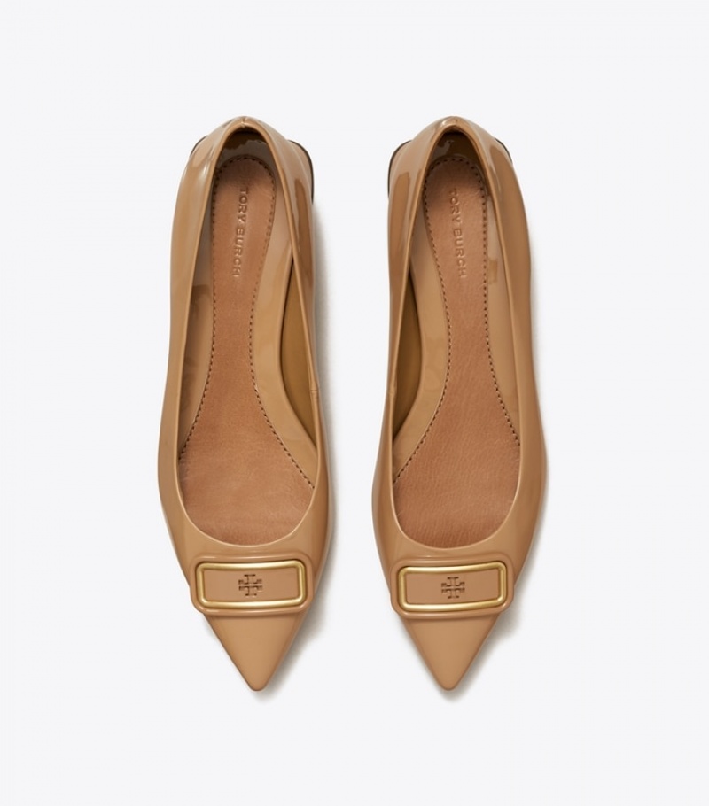 Tory Burch Georgia Pointed Tå Ballets & Flats Dam | ILTCZMW-48