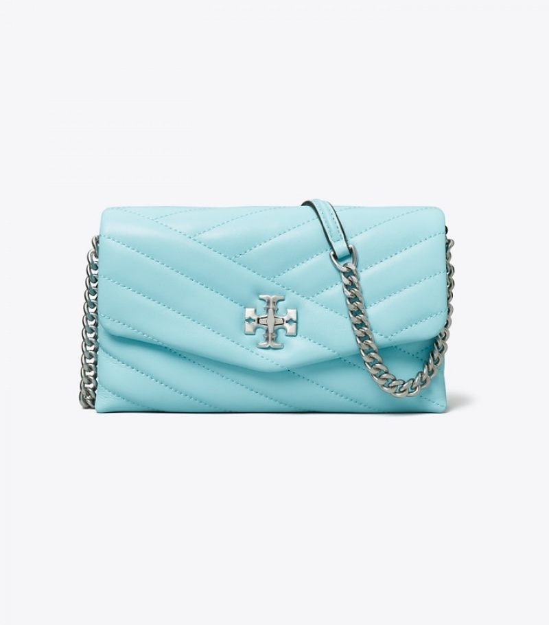 Tory Burch Kira Chevron Chain Wallet Mini Bags Dam | BNGDFHI-47