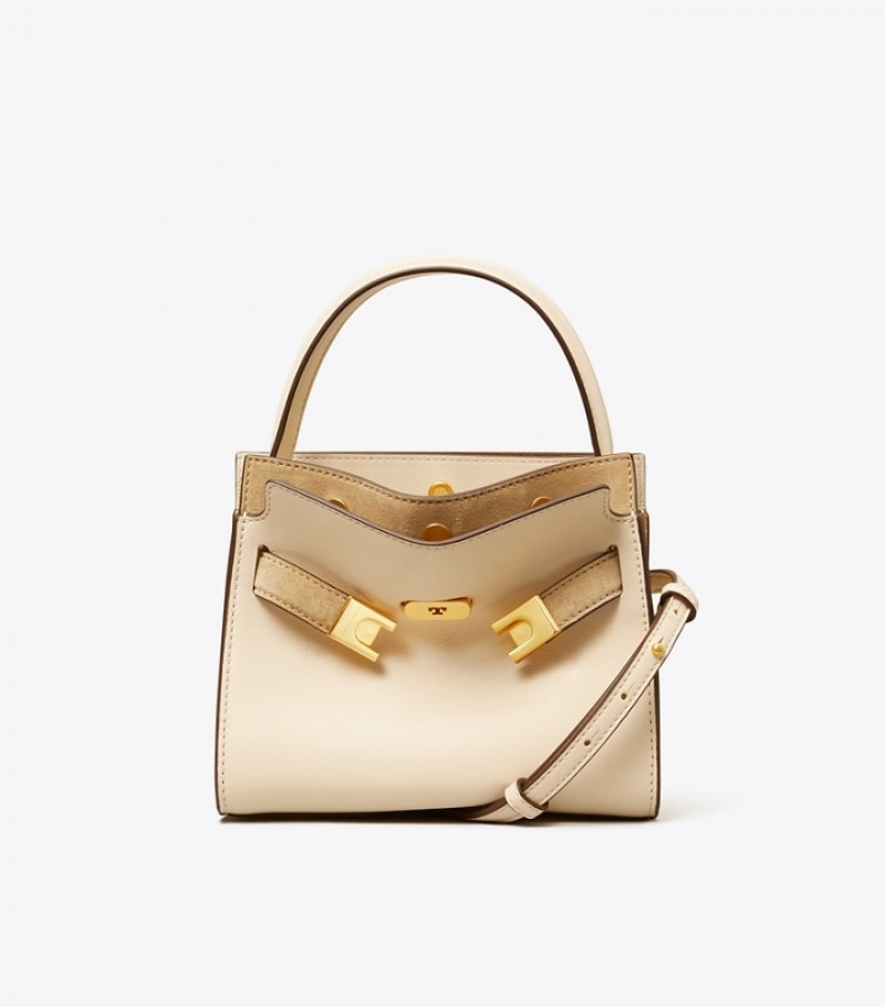 Tory Burch Lee Radziwill Petite Double Satchel Väska Dam | ZCVIHFB-78