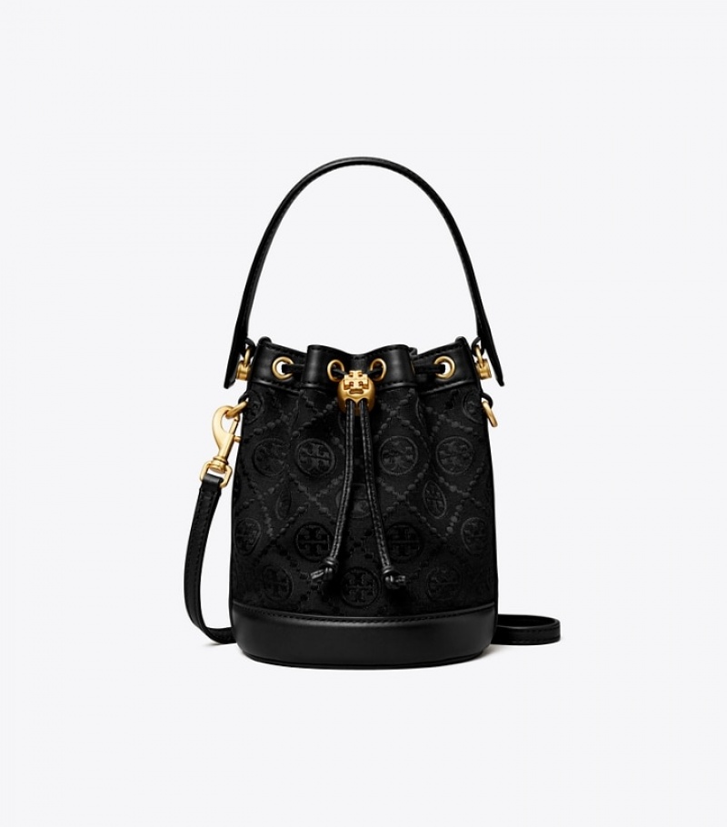Tory Burch Mini T Monogram Bucket Bag Dam | TAXERGD-80