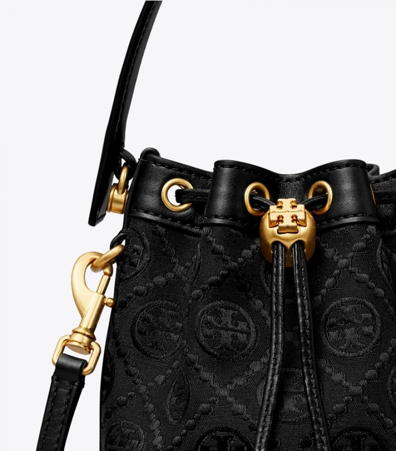 Tory Burch Mini T Monogram Bucket Bag Dam | TAXERGD-80