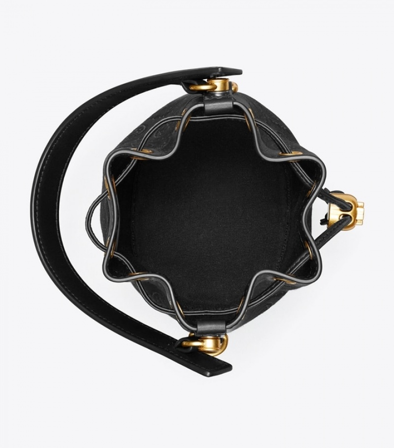 Tory Burch Mini T Monogram Bucket Bag Dam | TAXERGD-80