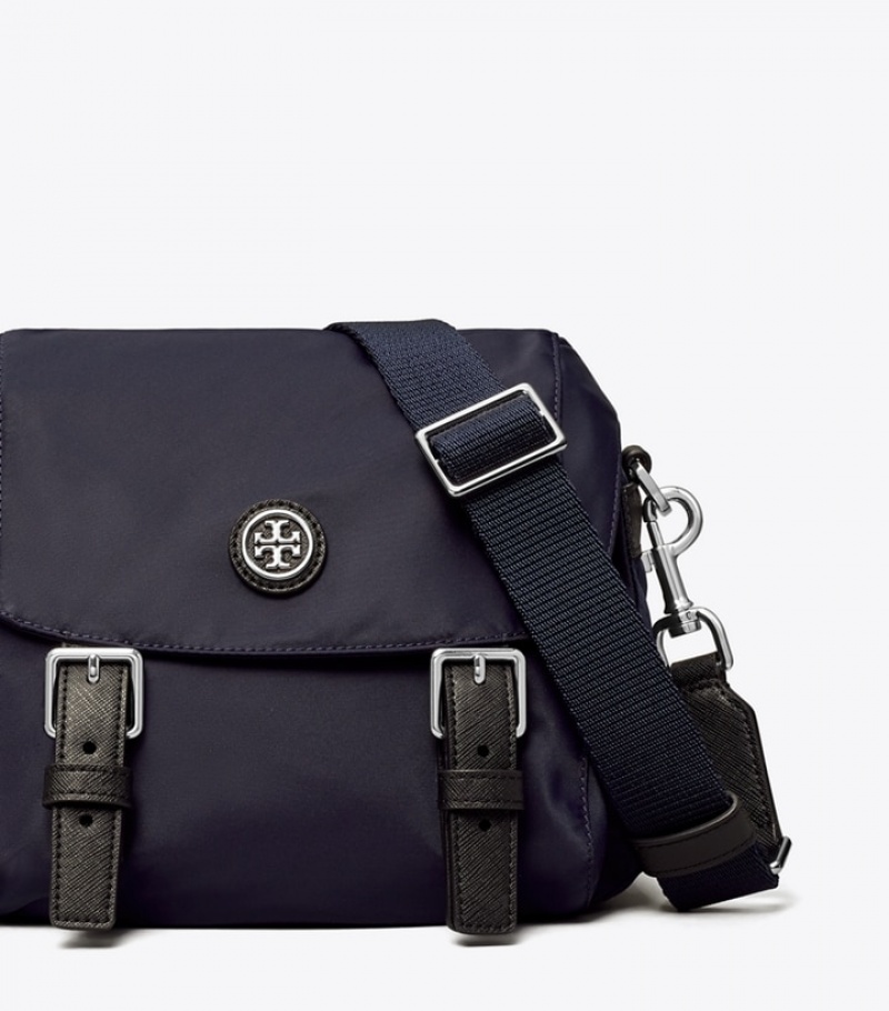 Tory Burch Nylon Small Messenger Crossbody Väska Dam | VPEQOKM-27