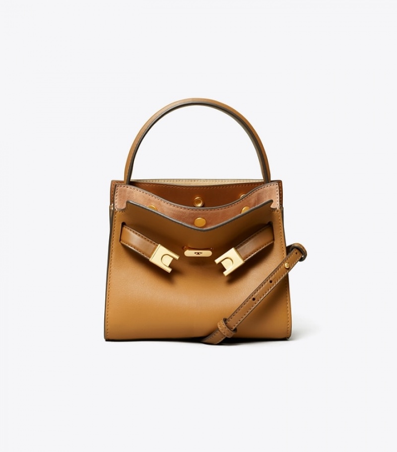 Tory Burch Petite Lee Radziwill Double Satchel Väska Dam | WXODBMI-57