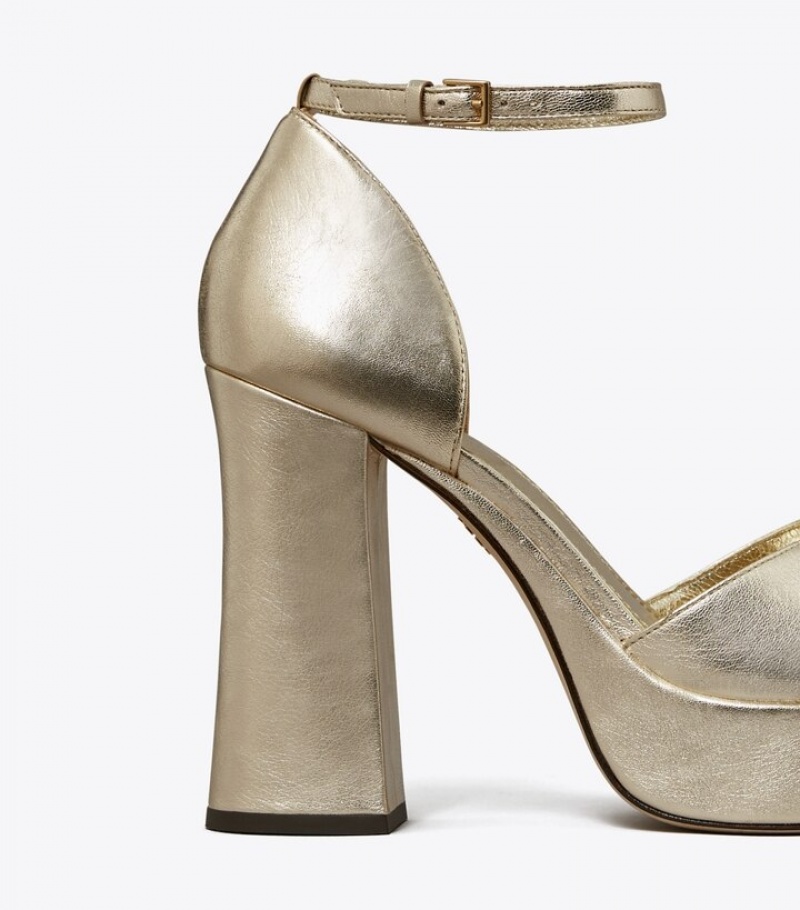 Tory Burch Platform Sandal Höga Klackar Dam | KYVODPS-63
