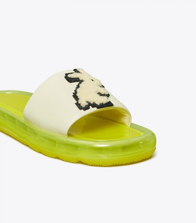 Tory Burch Rabbit Bubble Jelly Slide Dam | NBVRXLF-93