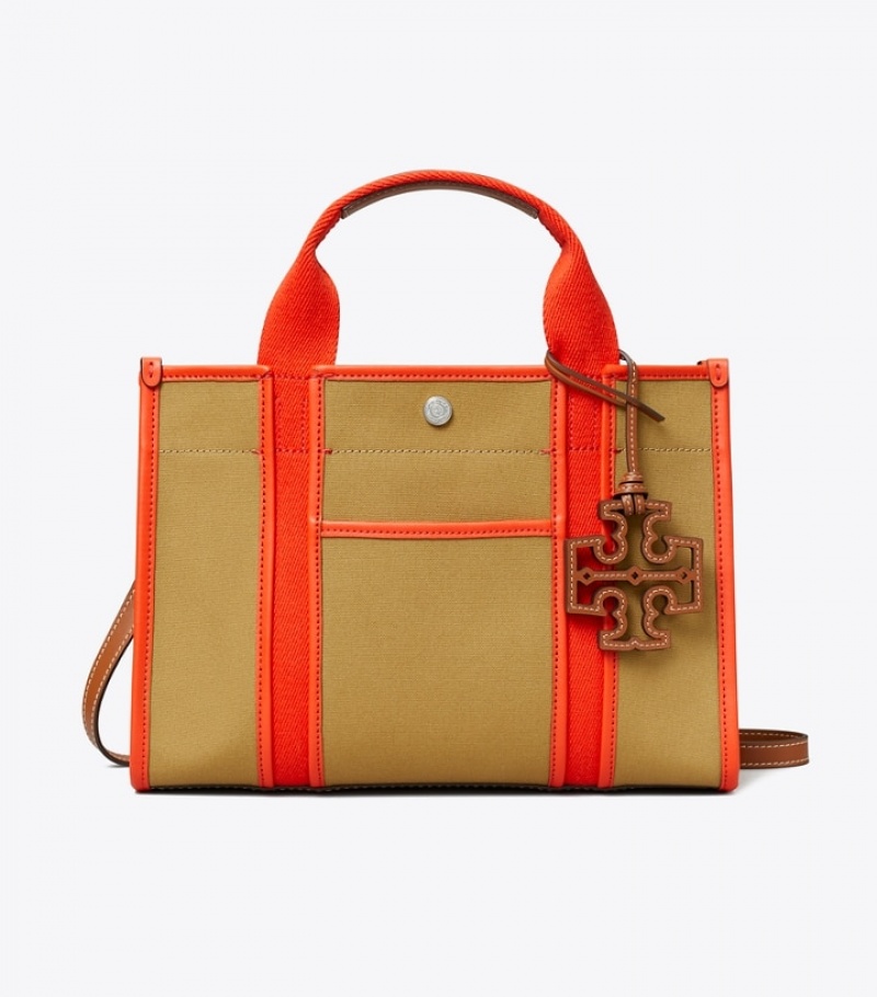 Tory Burch Small Twill Toteväska Dam | KPZFXWI-85