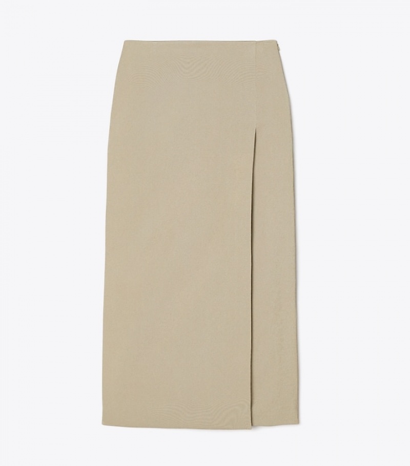 Tory Burch Stretch Faille Wrap Kjolar Dam | ERYNVBA-49