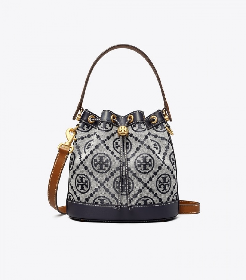 Tory Burch T Monogram Bucket Bag Dam | JOVGEYZ-80