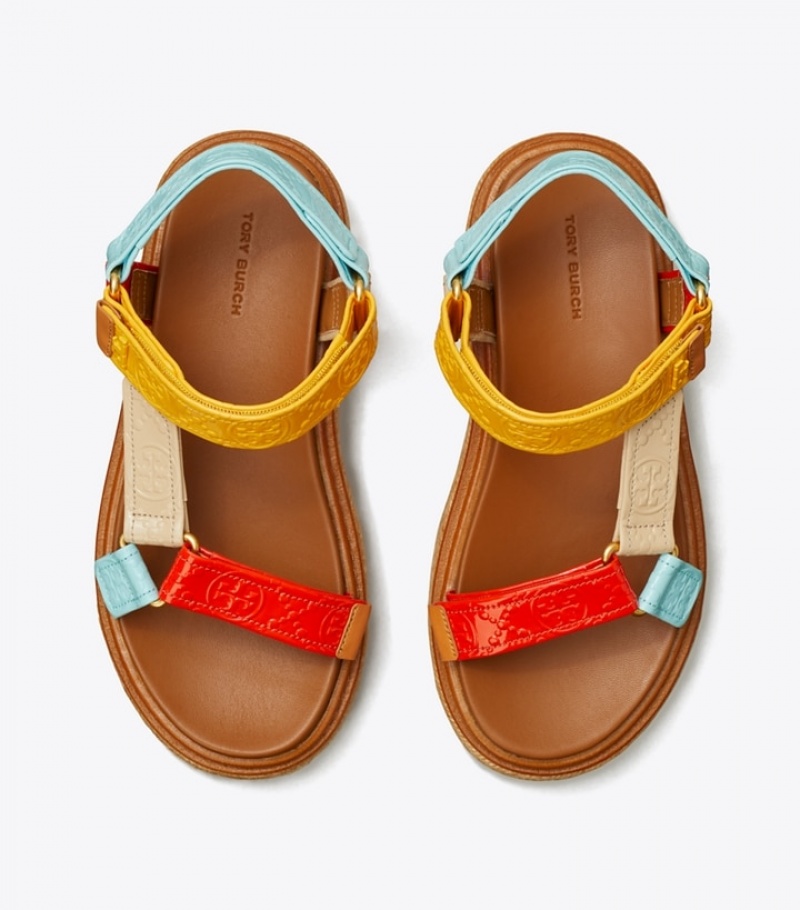 Tory Burch T Monogram Rope Sport Sandal Espadriller Dam | WJVHGPN-23