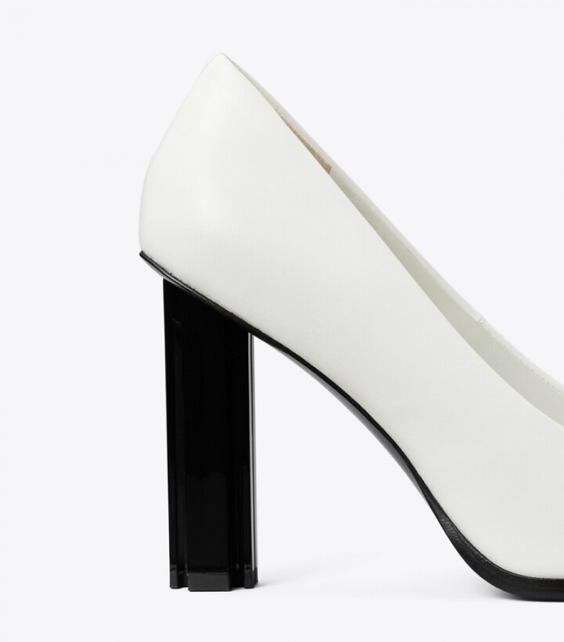 Tory Burch T Stamp Pump Höga Klackar Dam | KEFOBZJ-21